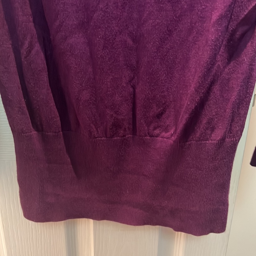 French Connection Purple Sweater - Picture 4 of 9